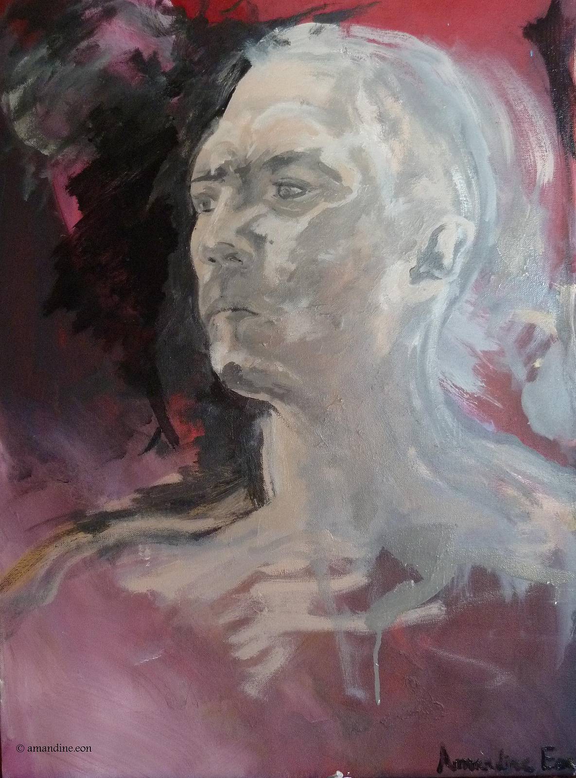 Portrait homme 3/4. 