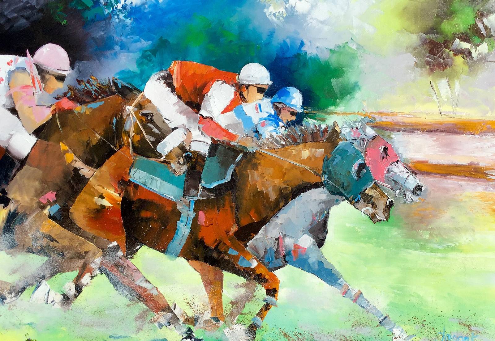 Sur la piste de Vincennes la dernière ligne droite pour ces champions. 