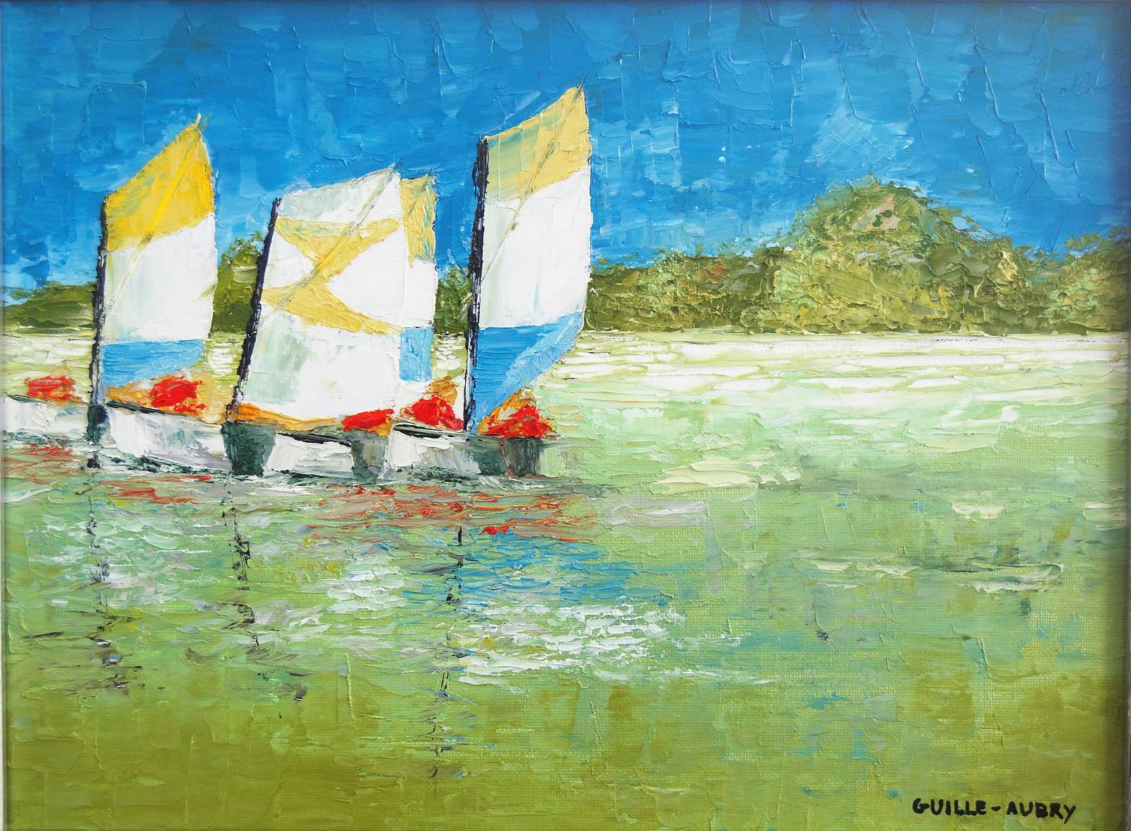 Cours de voile marseillan. 