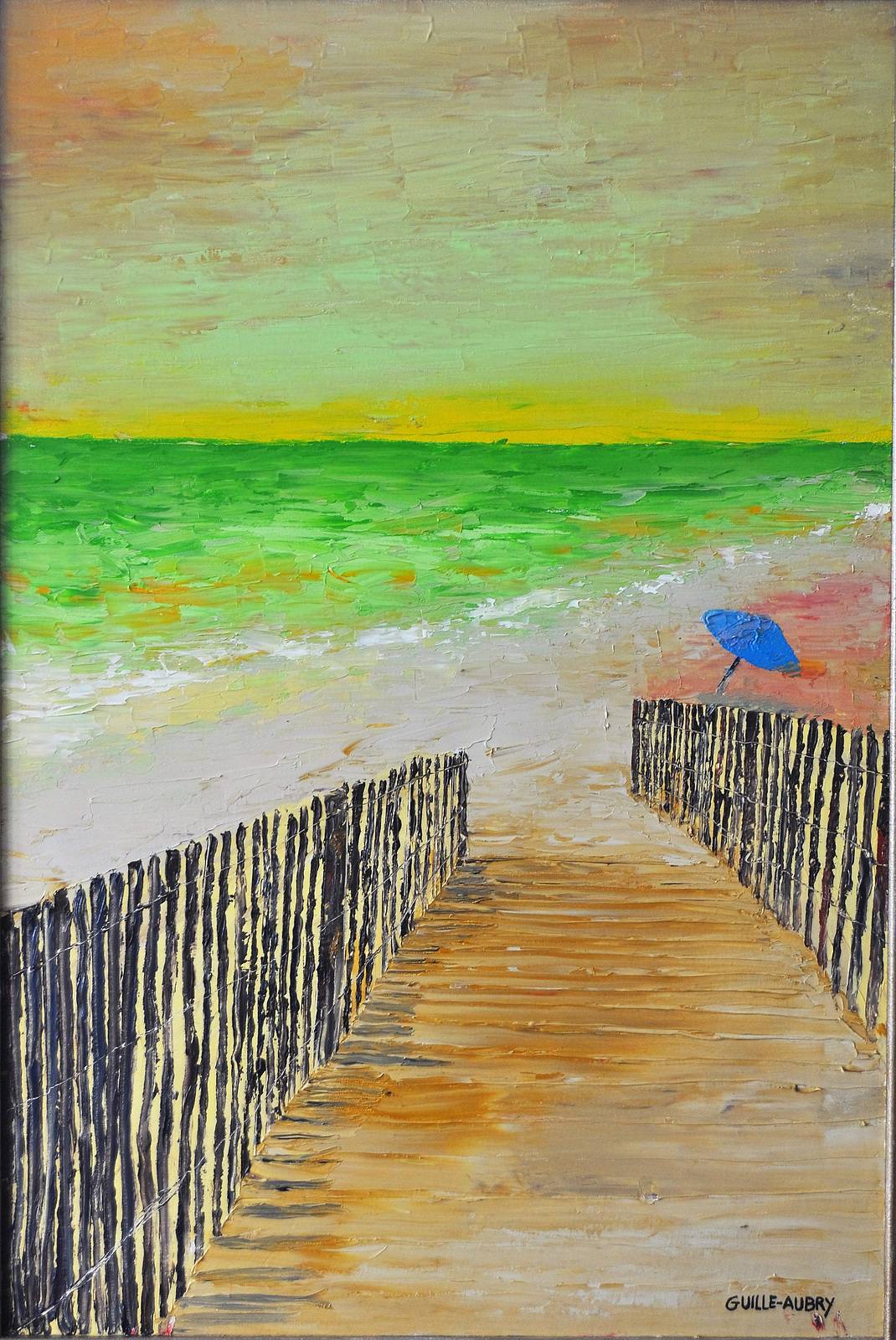 Plage de marseillan. Guille-Aubry Gaetan Guille