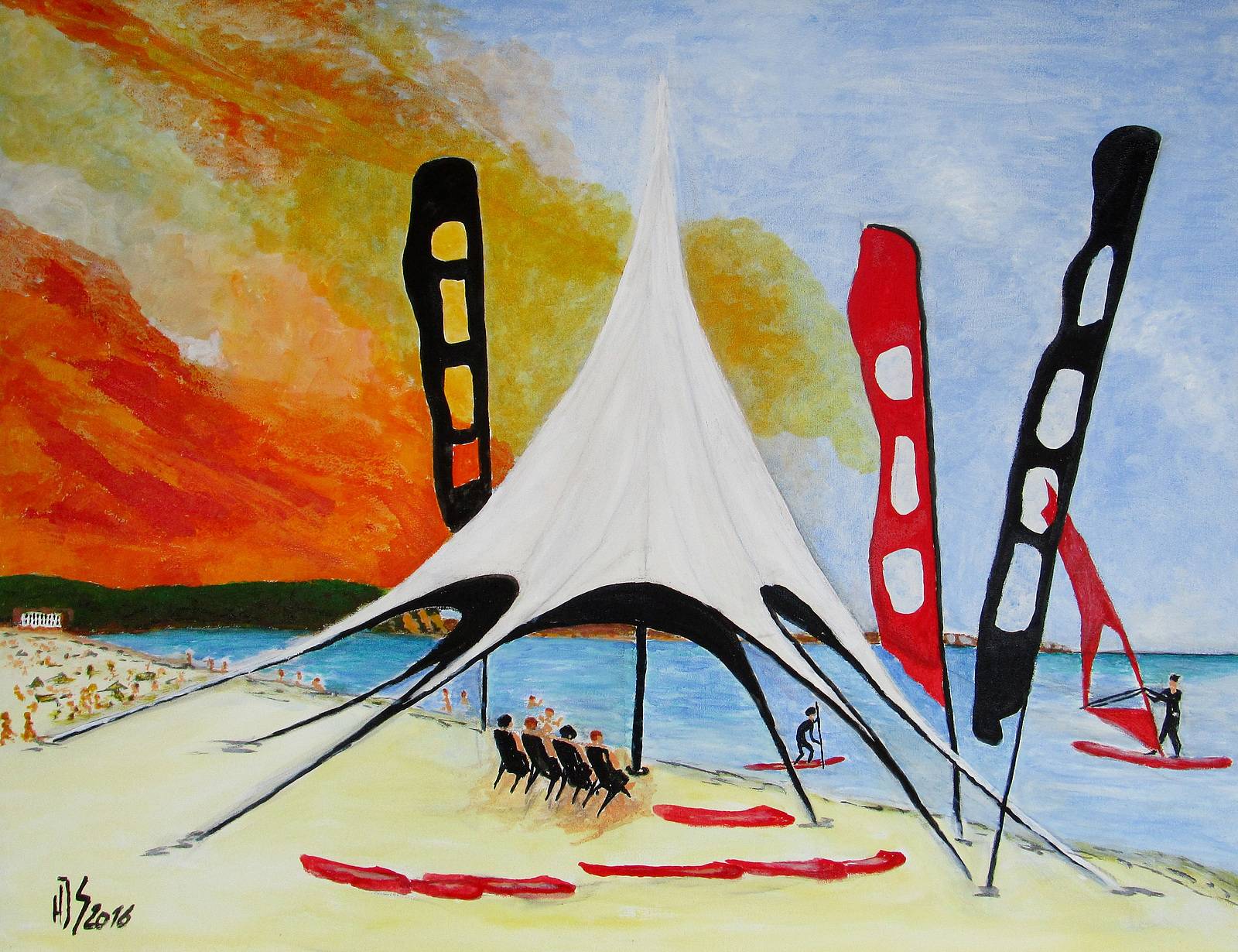 Proboarding rügen - rauf auf`s Brett. 