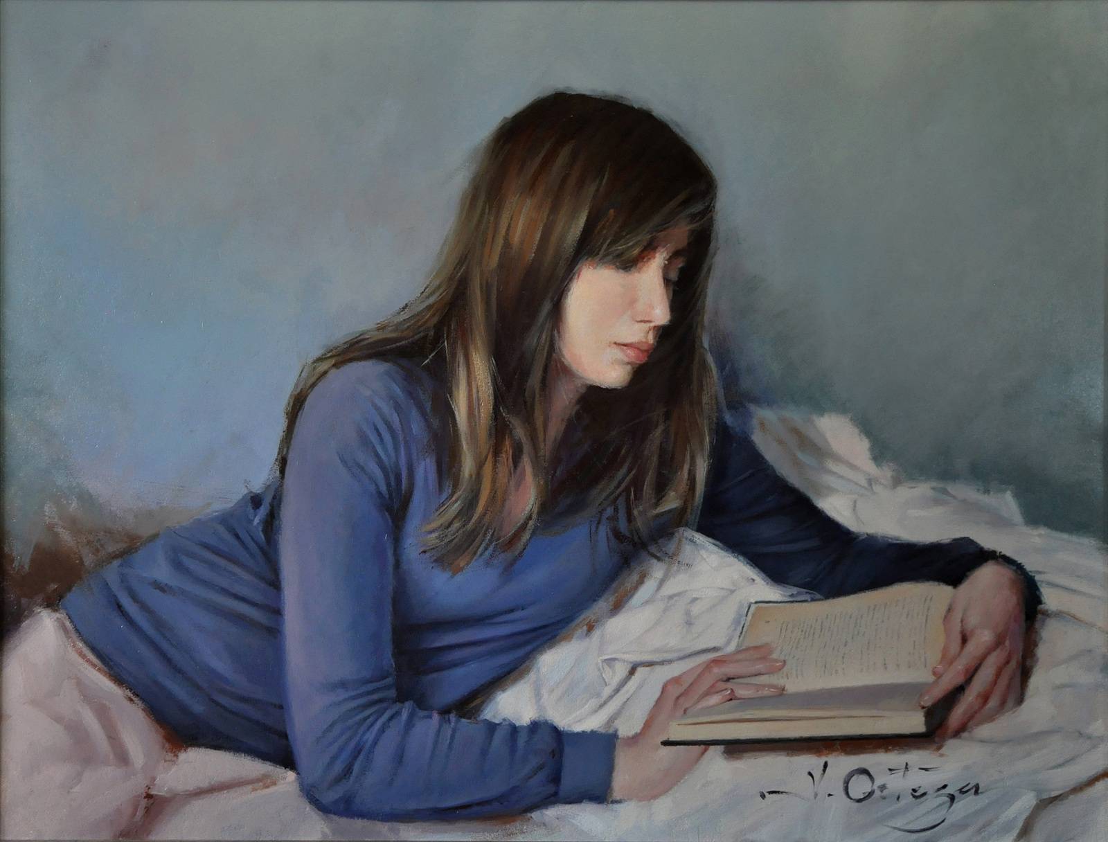 La joven lectora. 