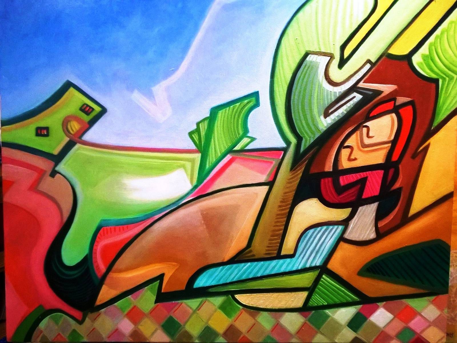 Paysage improbable. Mtriki