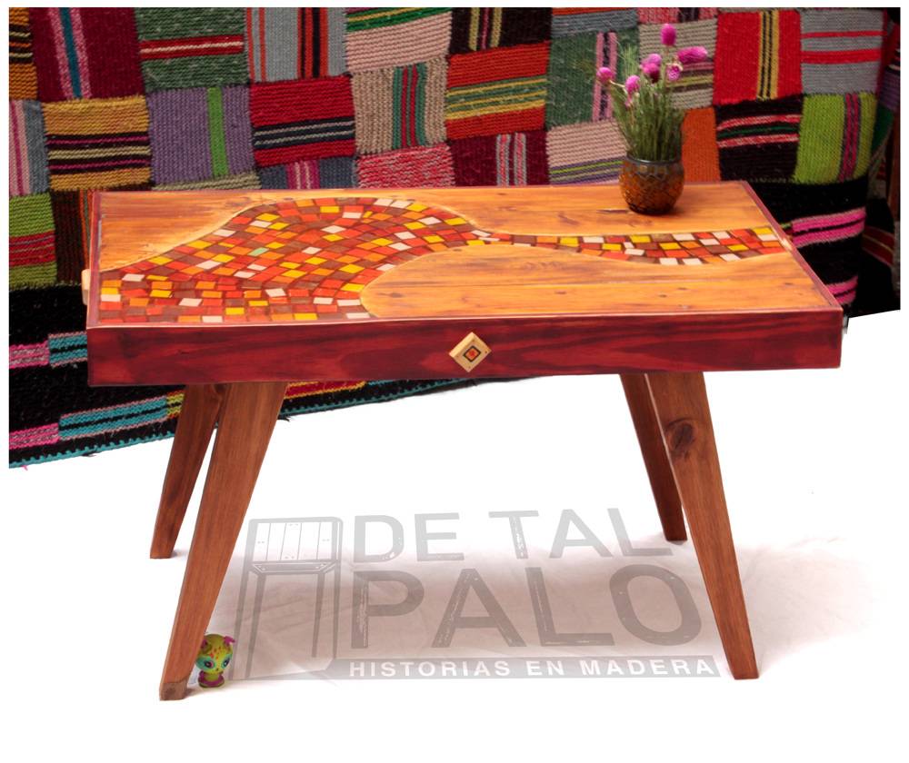 Mesa ratona «Arco Iris». De Tal Palo - Historias En Madera