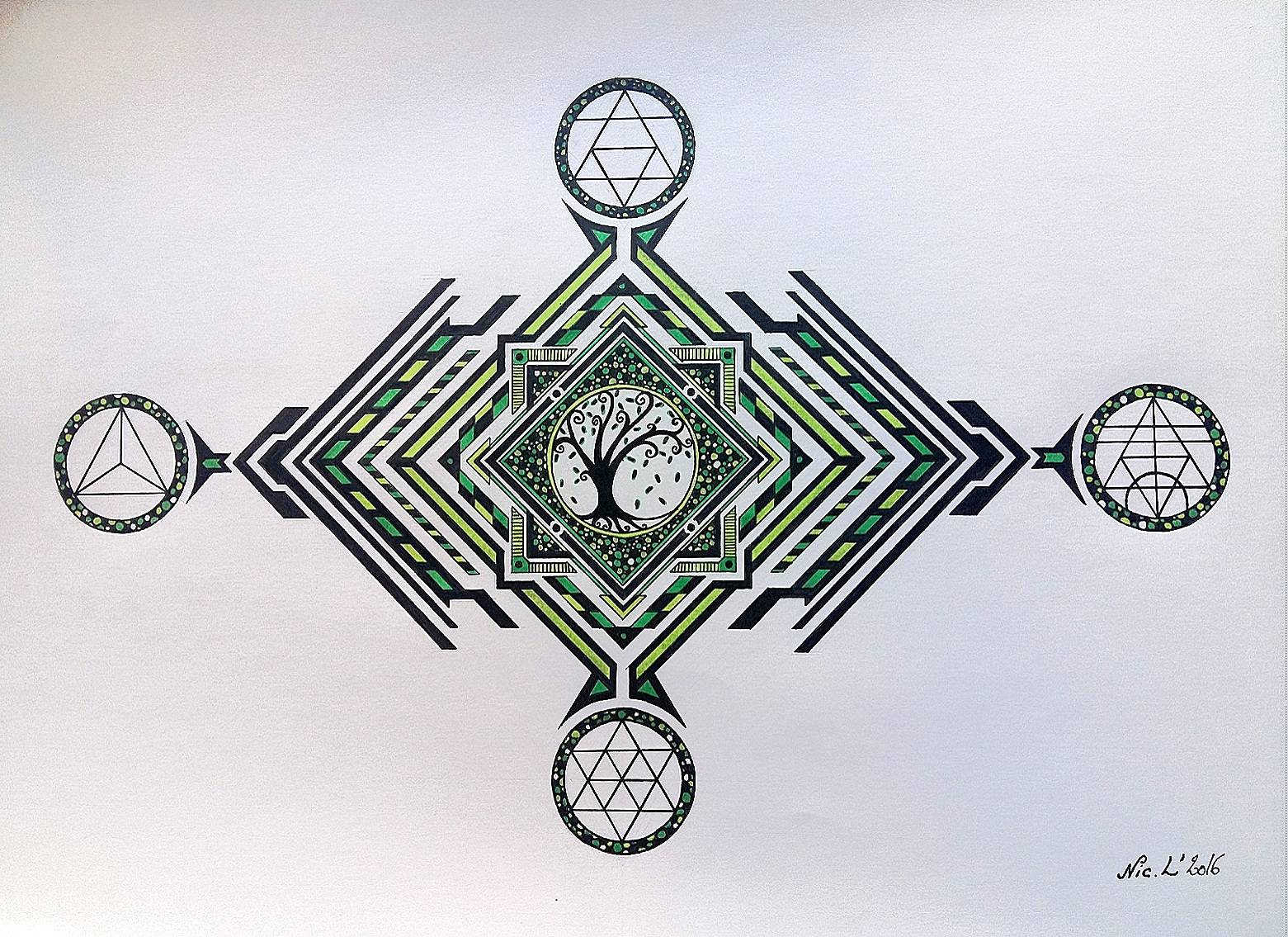 Géométrie Sacrée. Nic. L