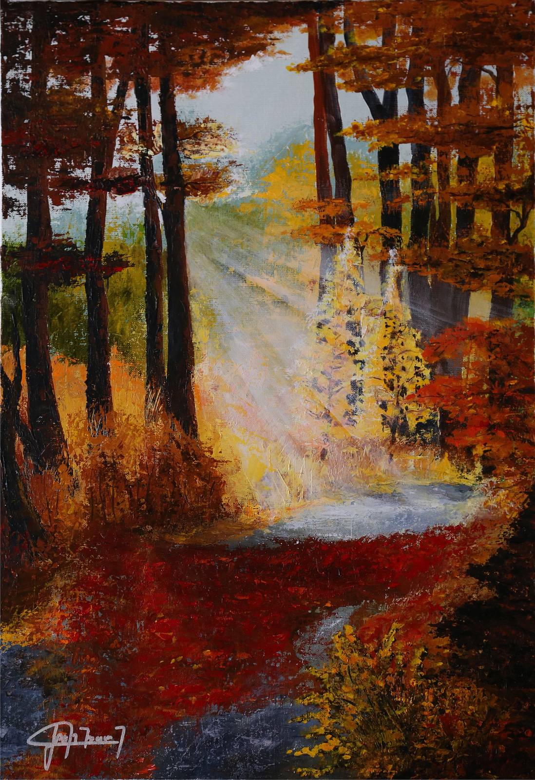 Automne a la montagne noire. 