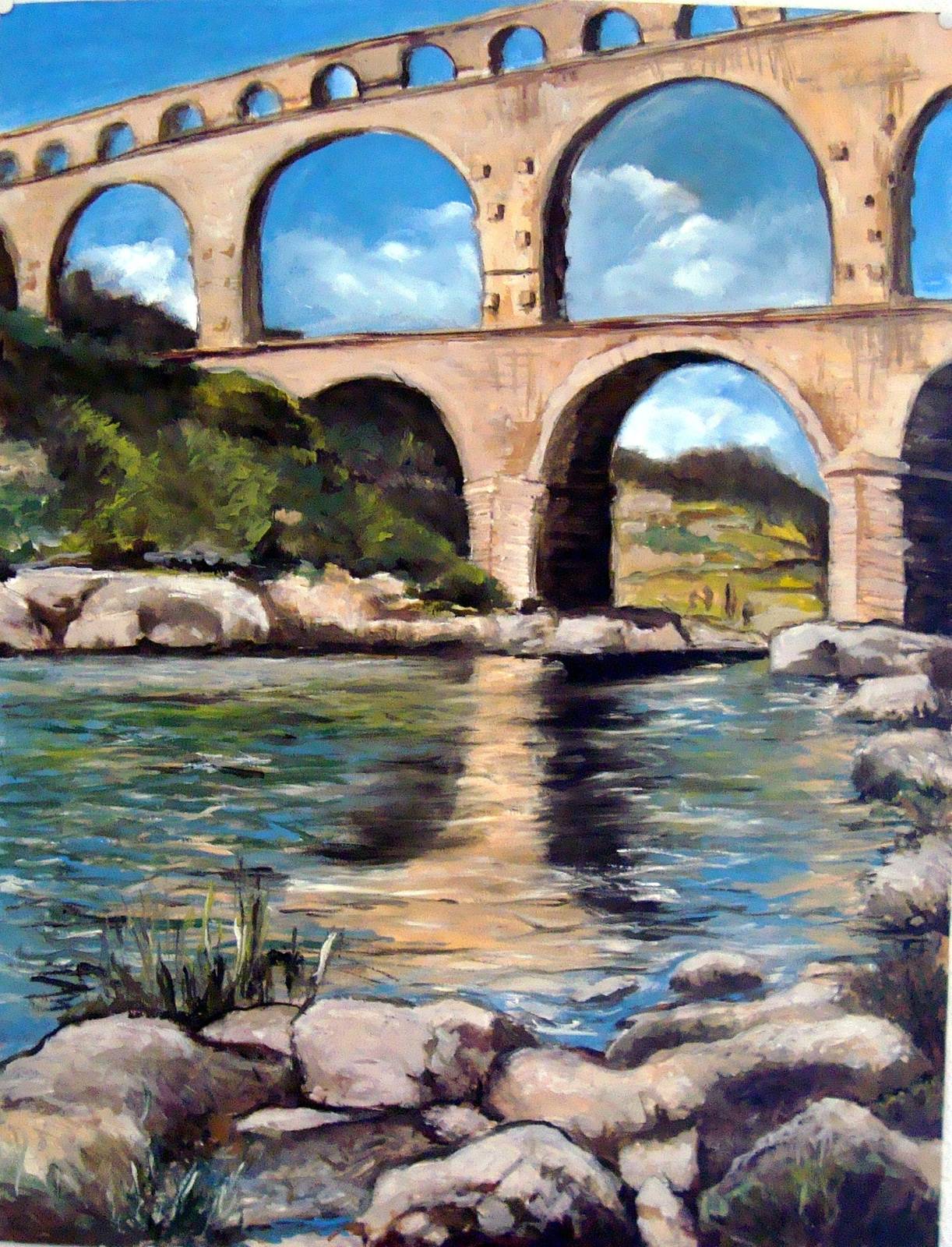 Le pont du Gard. Richardv Richard V