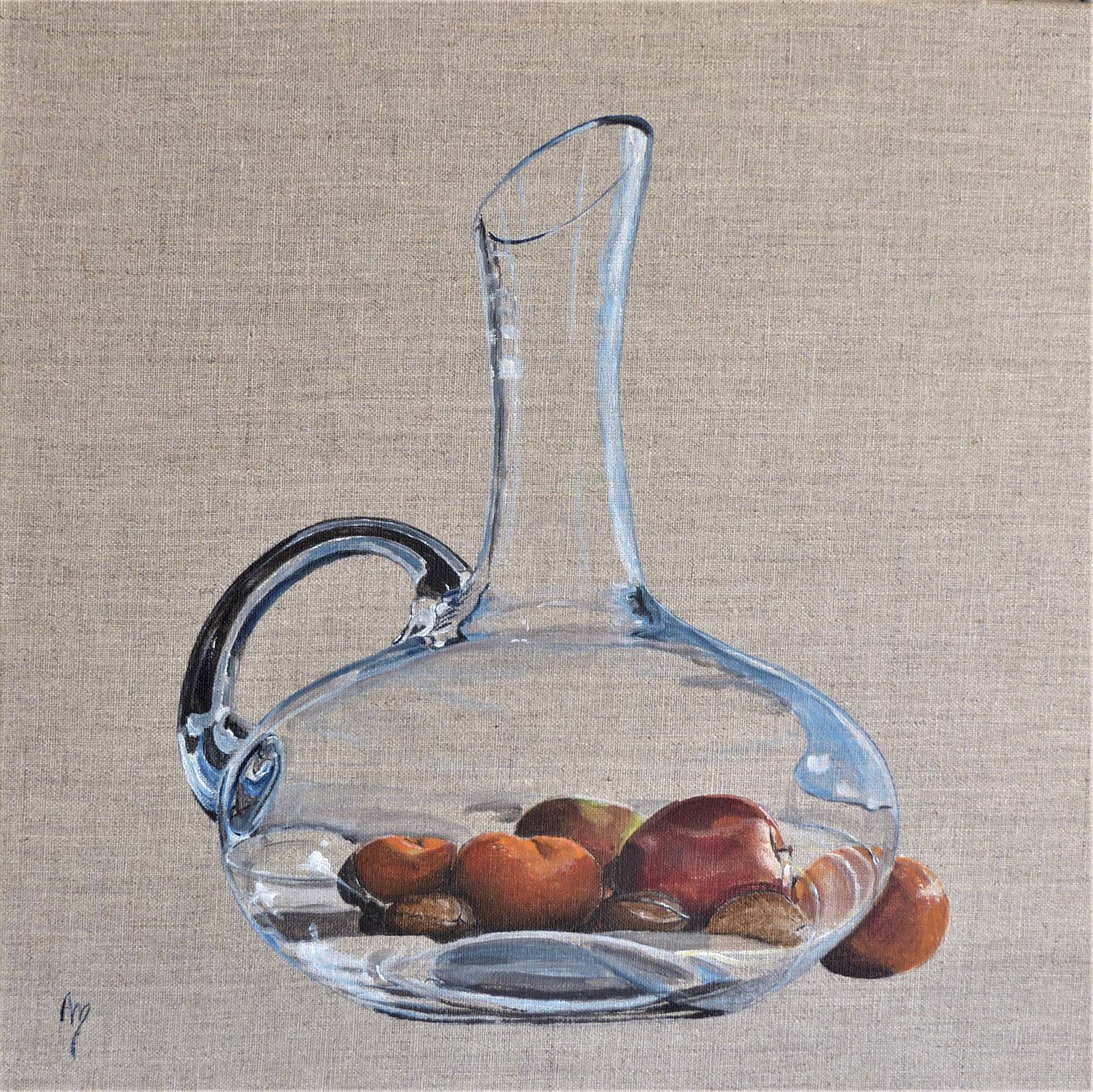 Fusion de la carafe et des fruis d'Hiver. Annie Massollo