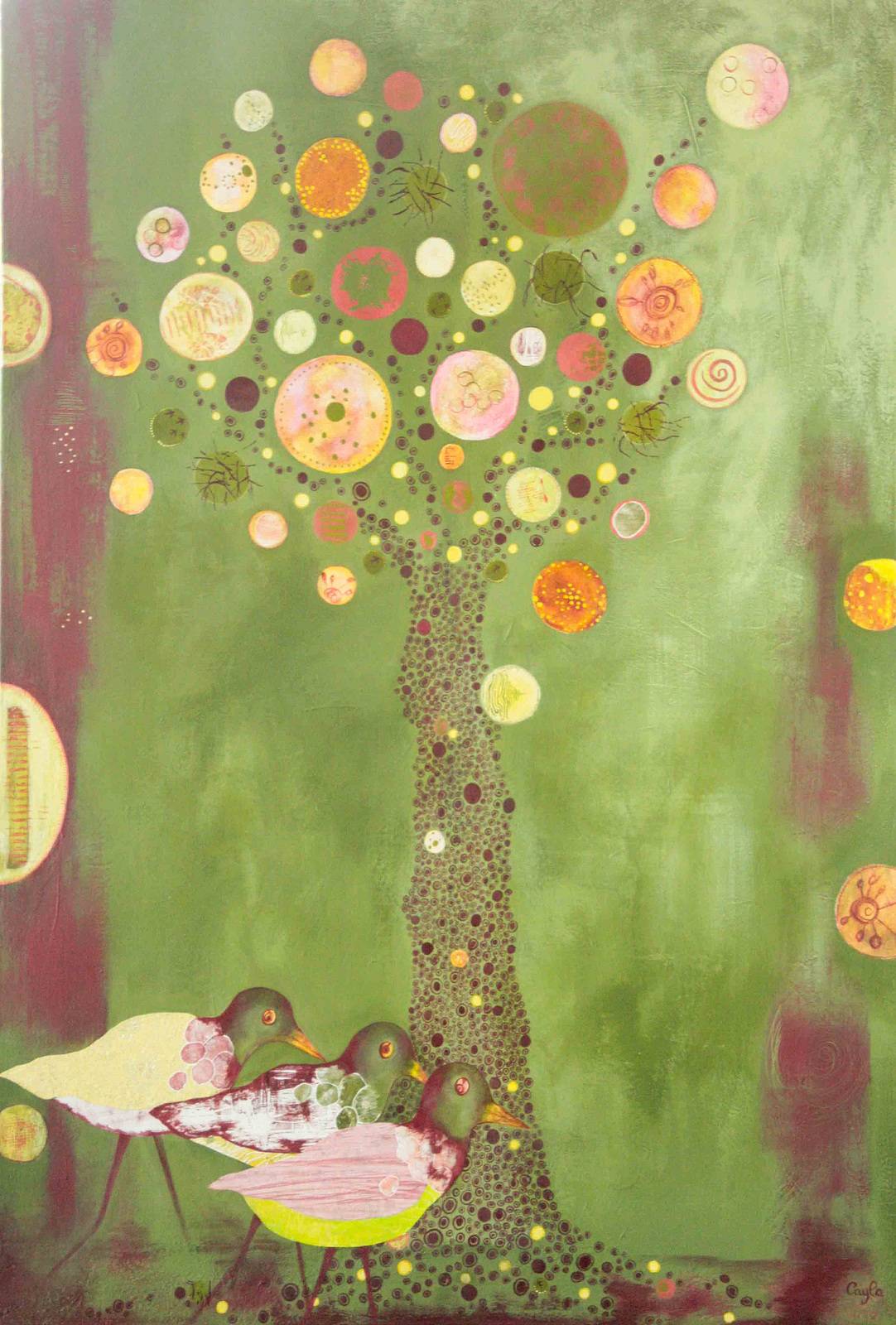 Tree birds. Cayla Marie-Laure Cayla