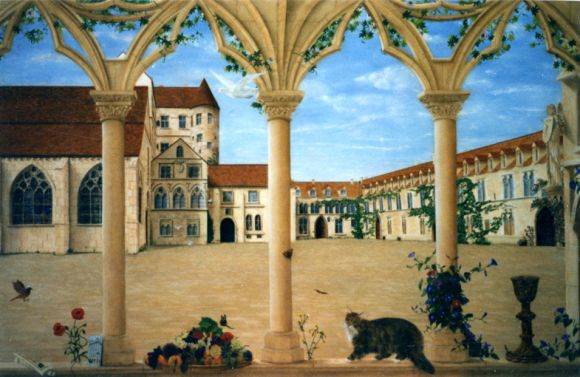 The Commandery (south side). Elisabeth Delcenserie Elisabeth Delcenserie