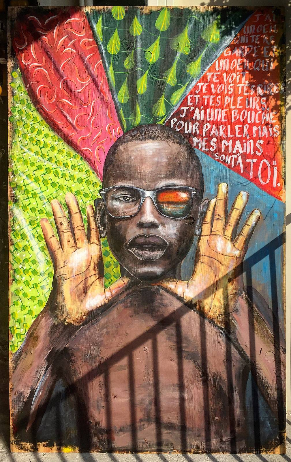 Peinture Diallo. Tito
