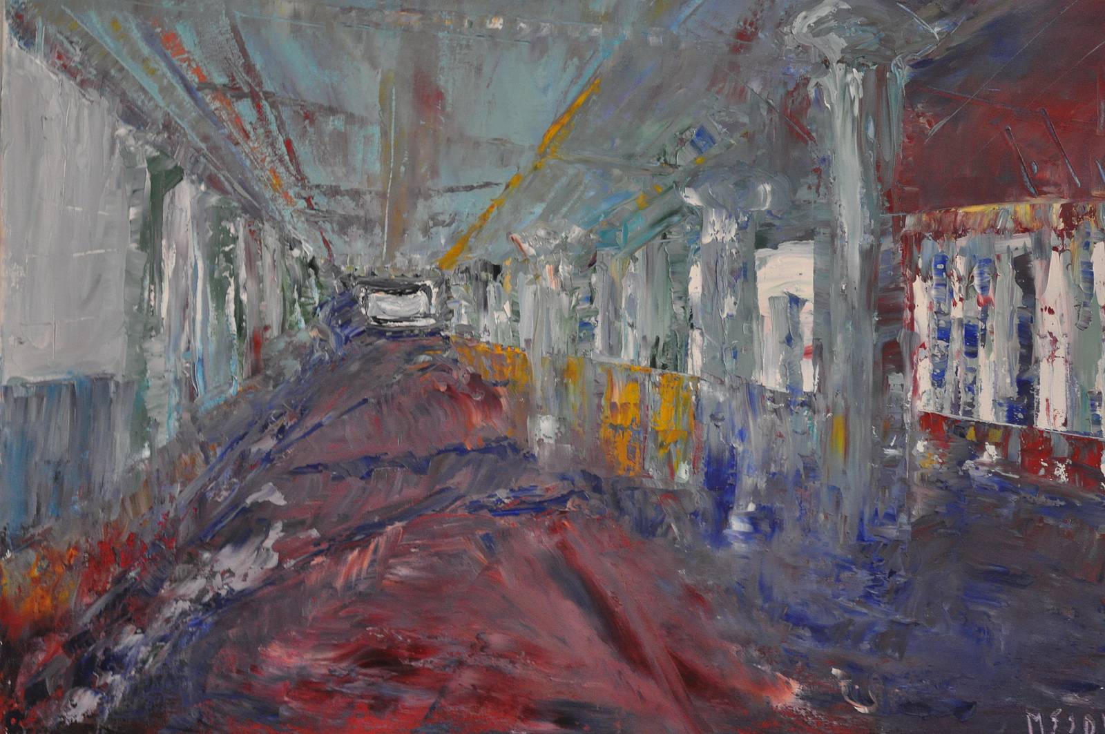 Usine en friche. Michele Sardain