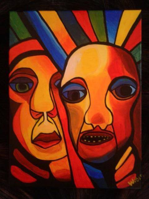 Pareja Feliz. Maurice Weber