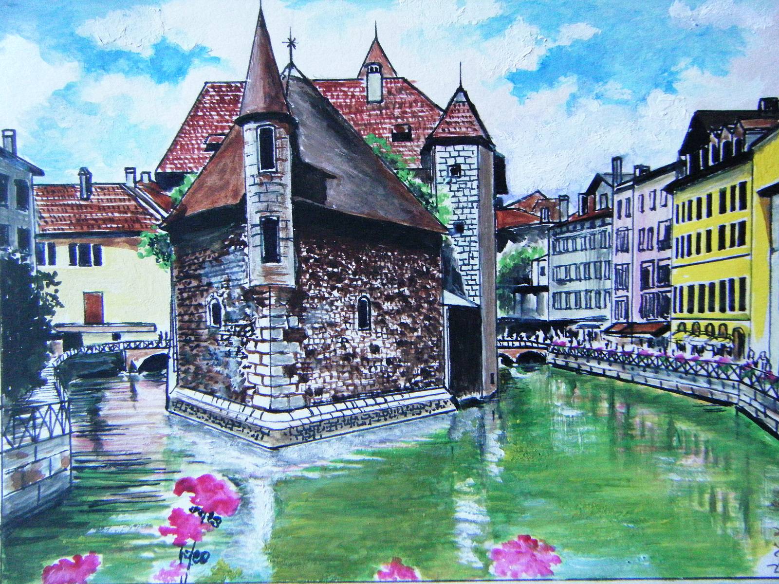 Annecy (savoie). Pierre Adolle