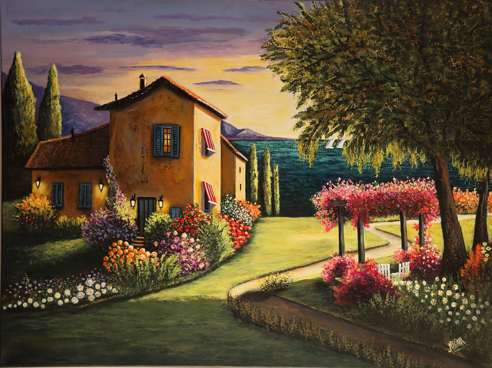 Villa en Italie. Mariana Flores Mariana Flores