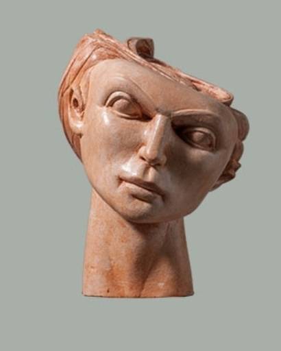 Terracotta head. 2012. 20Cm. - Www.camilbofill.com. 