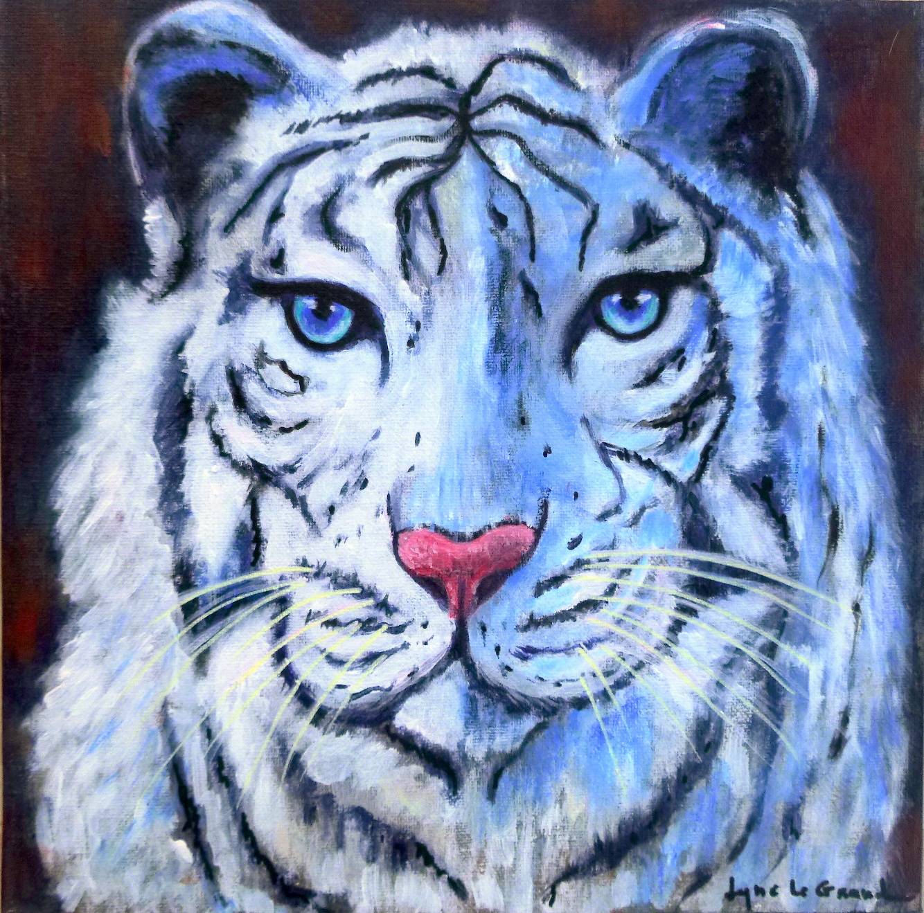 Le tigre blanc. Lyne Le Grand Lyne Le Grand