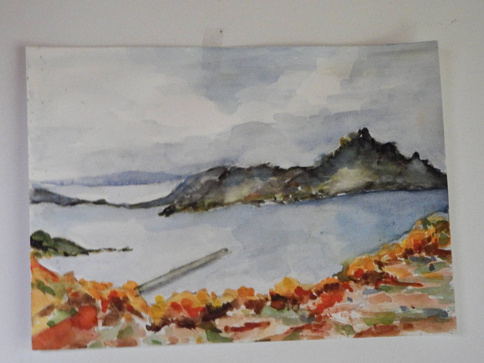 Suite d une série d'aquerelles sur l'Irlande. H. Chastel Helene Chastel
