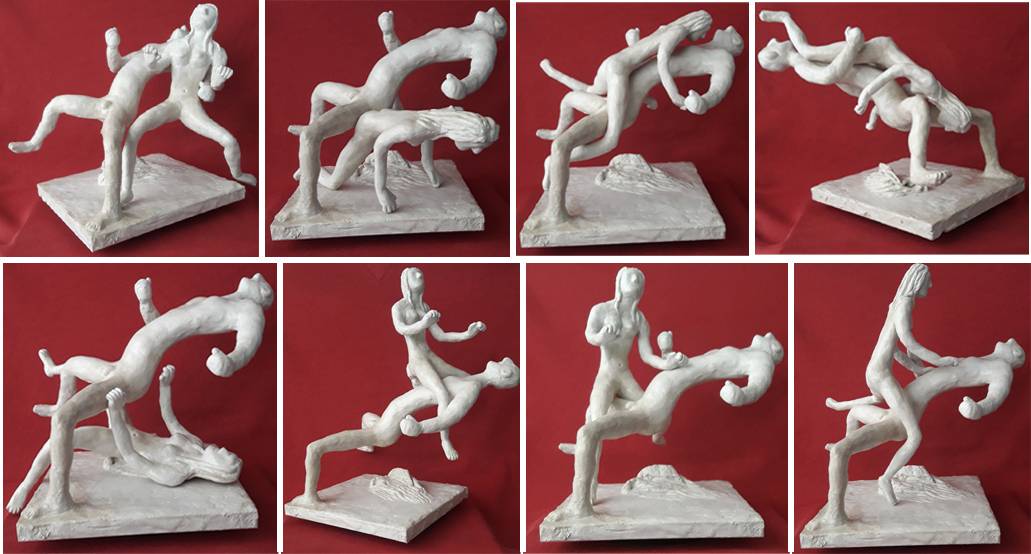 Femme soutien de l'homme (suite). Jmp Jean-Marie Passeron