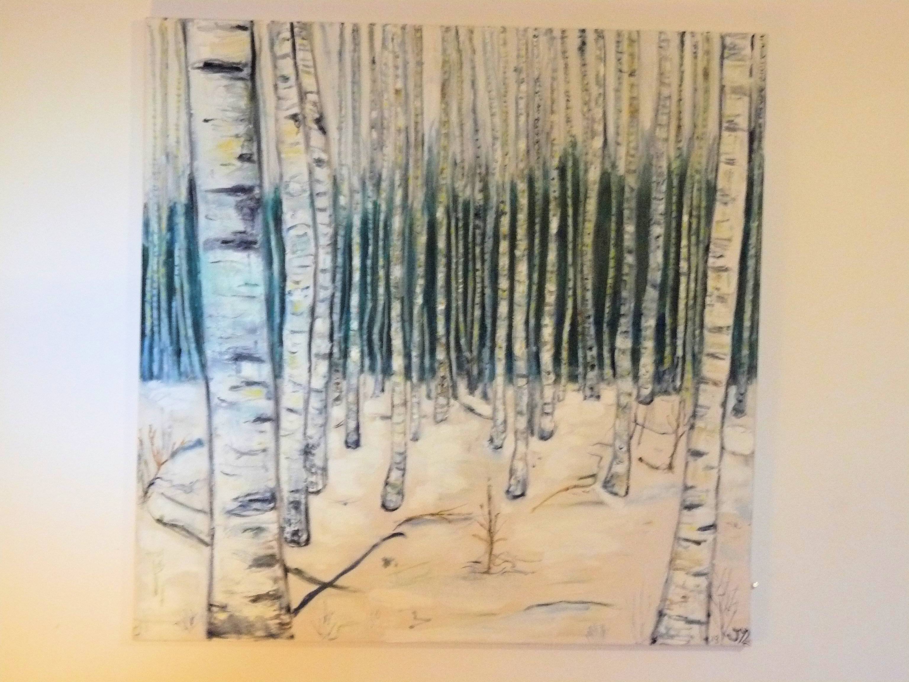 Bouleau en hiver. Jean-Yves Lippens Jyl