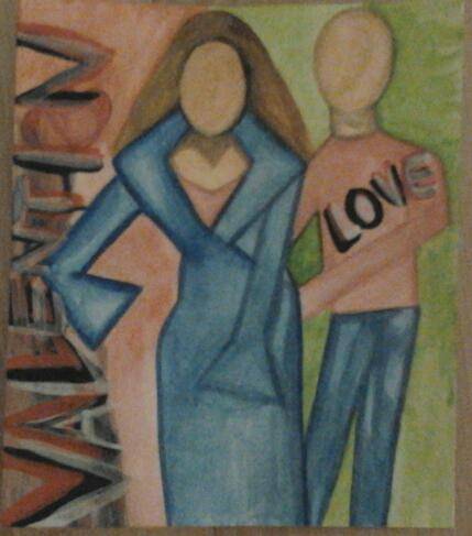 Bonne Saint Valentin. Evelyne Patricia Lokrou