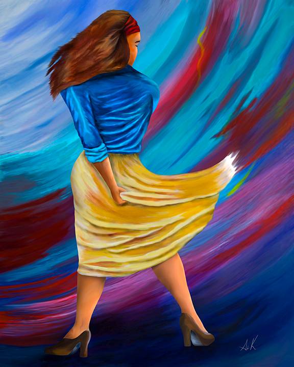 El Baile (the Dance).  Albert Kopper