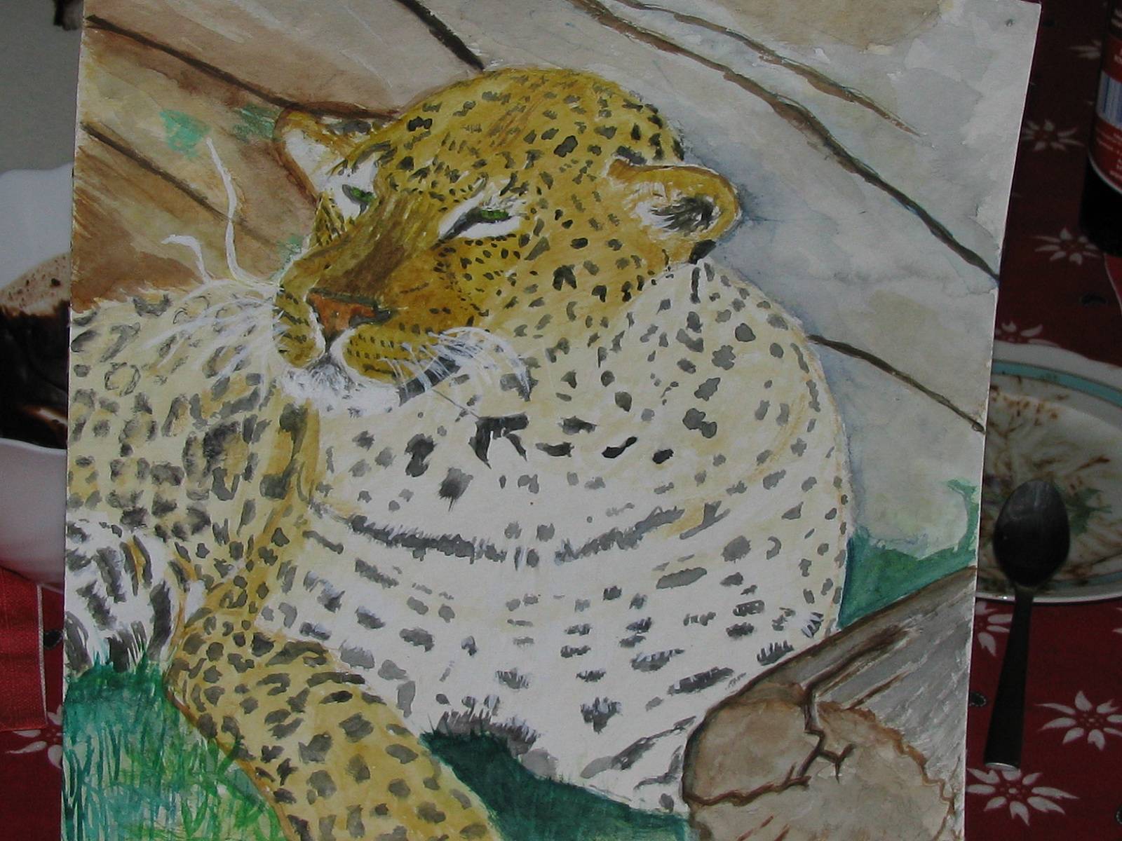 Le roi Léopard. Emmanuel Huguet