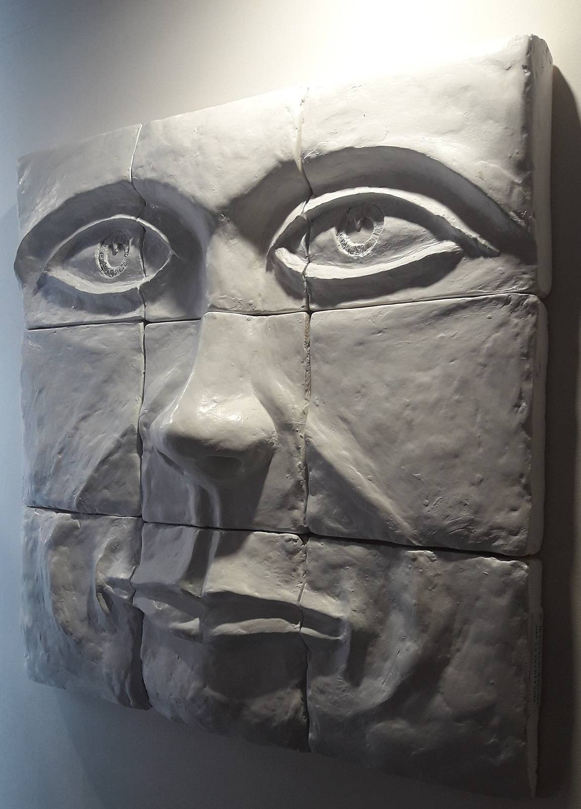 Visage en 9 parties. Jmp Jean-Marie Passeron