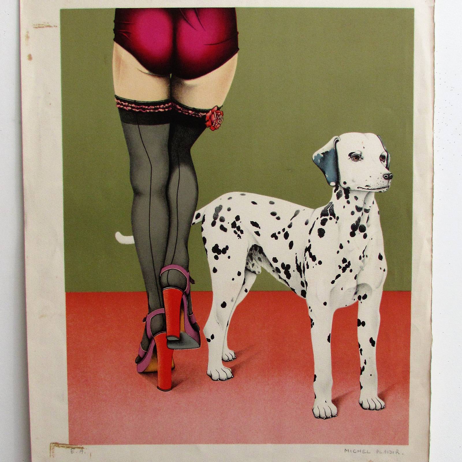Plaisir Michel : Le Dalmatien sur le trottoir.. Historien d'art, Archéologue; Chercheur Free-Lance (Er)