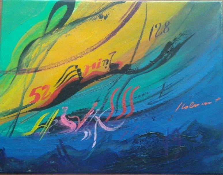 Groc I Blau (1977). 