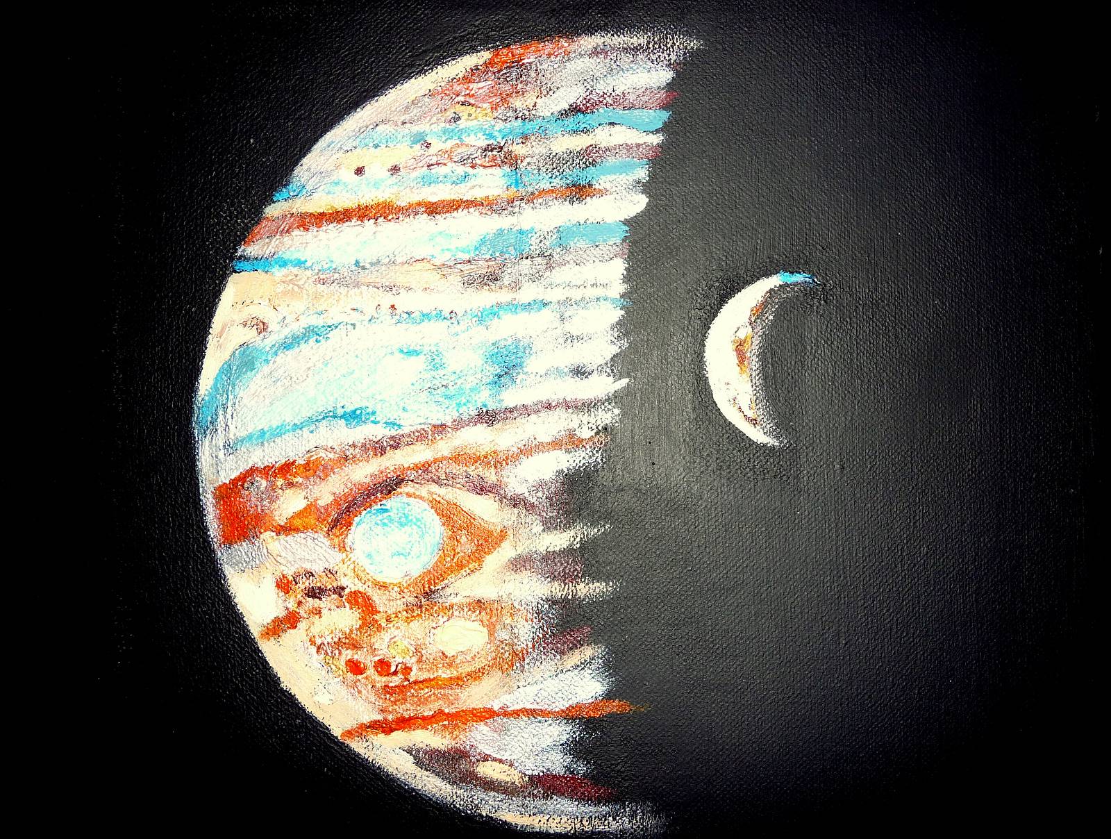 L'Astronomie par la Peinture. Cathy Kabadjian Horcigue