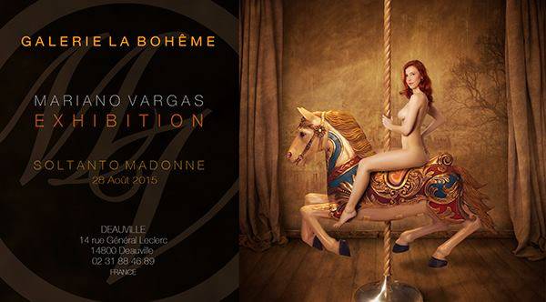 Exposition de Mariano Vargas à la Galerie La Boheme de Dauville