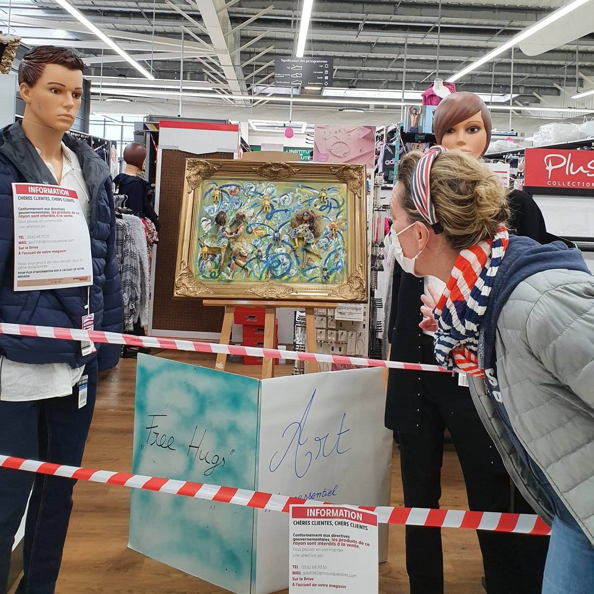 Des oeuvres d'art dans les rayons non essentiels - Novembre 2020