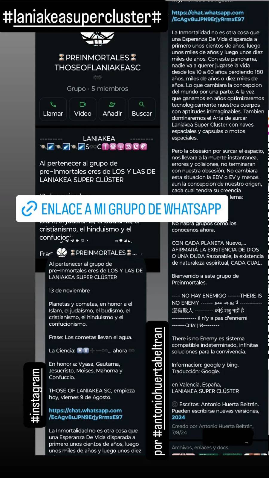 Canción a Laniakea Super Clúster